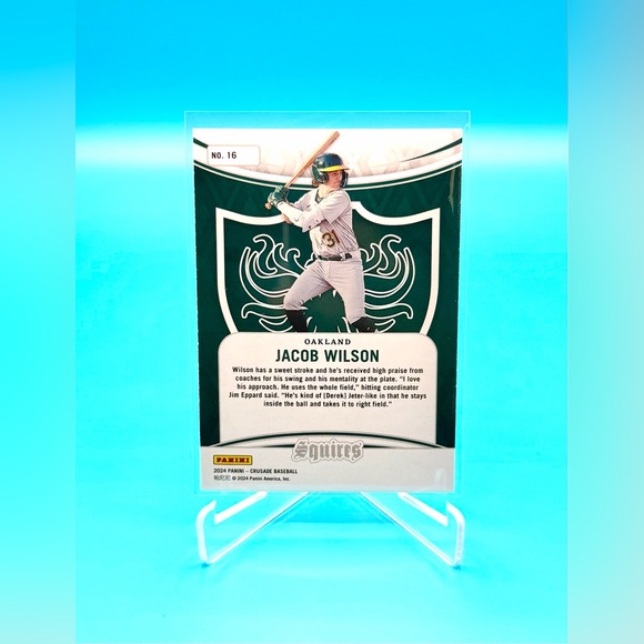 🔥Jacob Wilson Rookie Lot! 🔥Green Crusade Rookie + Squires Rookie! 🤩 - Picture 5 of 6